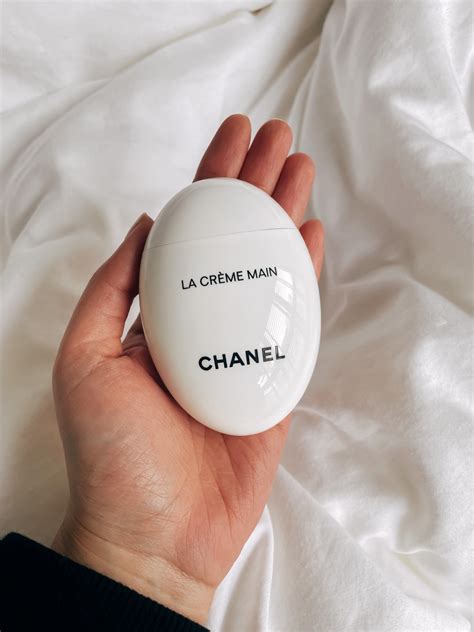 chanel egg hand cream.